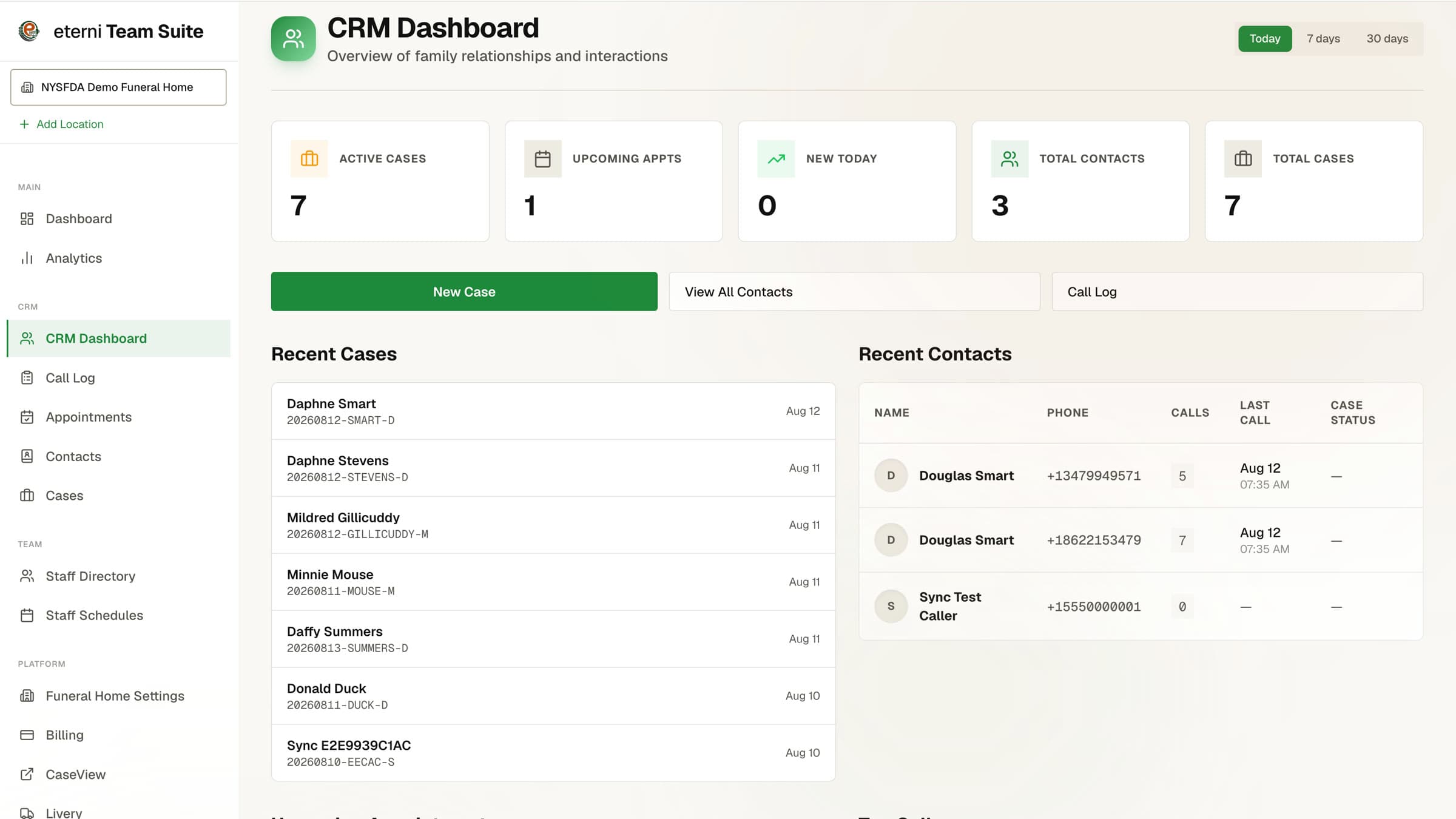 eterni Team Suite app preview